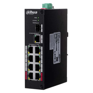8-портовый PoE коммутатор Dahua DH-PFS3110-8ET-96 неуправляемый