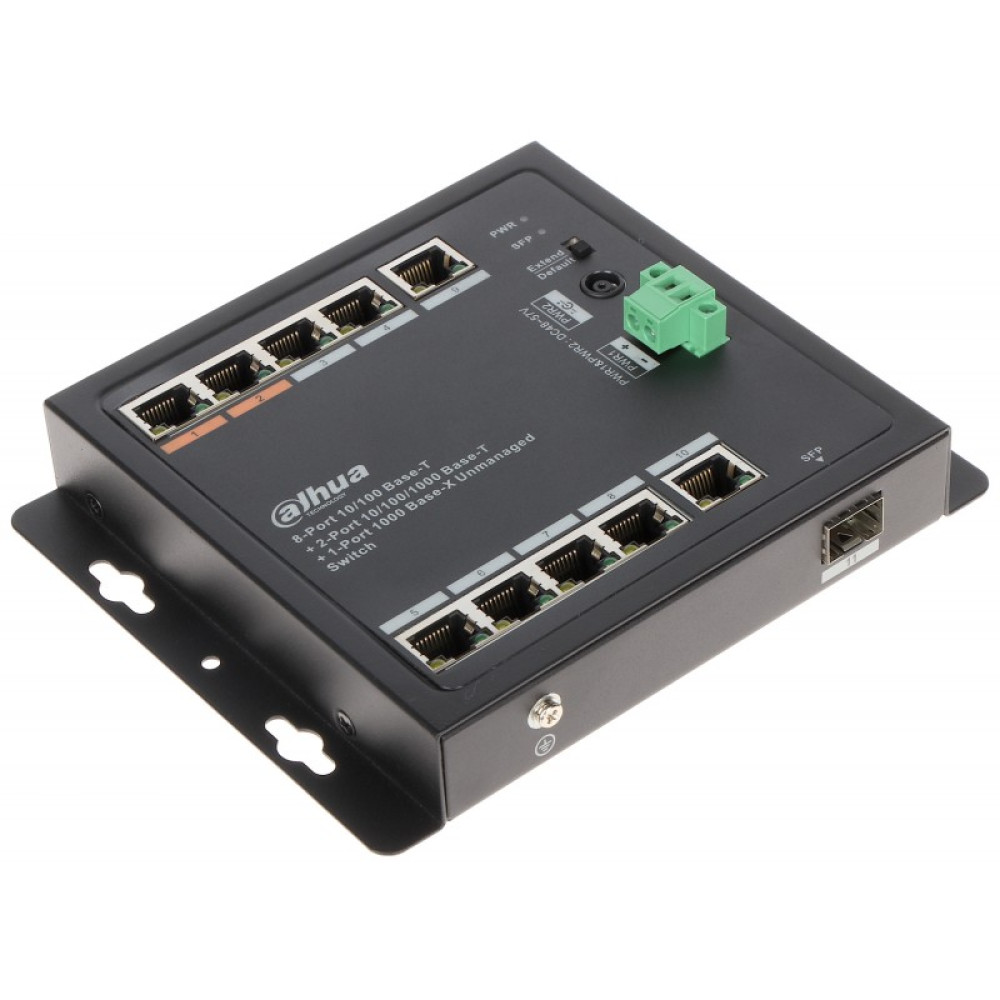 8-портовый PoE коммутатор Dahua DH-PFS3111-8ET-96-F