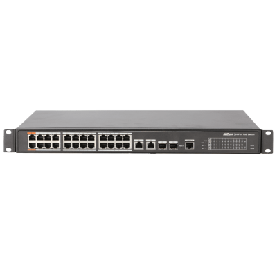 24-портовий PoE комутатор Dahua DH-PFS3125-24ET-190 керований