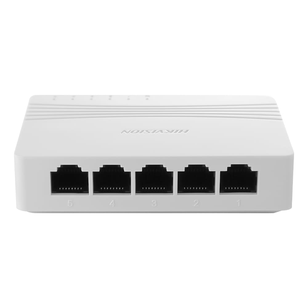 5-портовий комутатор Hikvision DS-3E0505D-E некерований