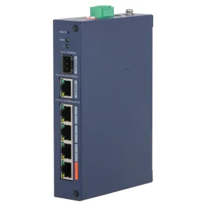 4-портовый коммутатор Dahua DH-CHS4106-4ET-60 PoE управляемый