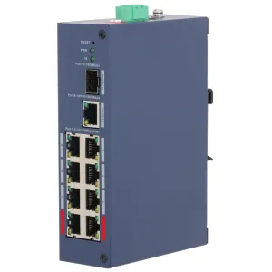 10-портовий PoE-комутатор Dahua DH-CHS4110-8ET-110 керований