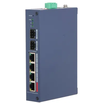 6-портовий комутатор Dahua DH-CHS4206-4ET-90 PoE керований