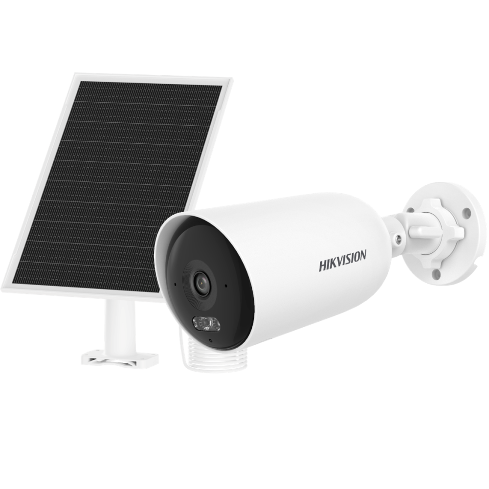 4 Мп IP-видеокамера Hikvision DS-2CFS04/4G 4МП (4 мм) с солнечной панелью, 4G LTE