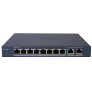 10-портовый PoE-коммутатор Hikvision DS-3E1310P-EI/M управляемый