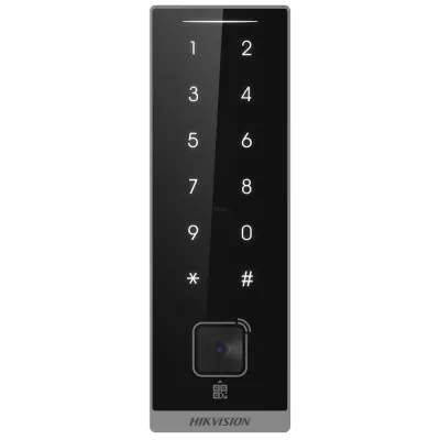 Считыватель карт с кодовой клавиатурой Hikvision DS-K1105EMKB-QR (EM-Marine / Mifare)