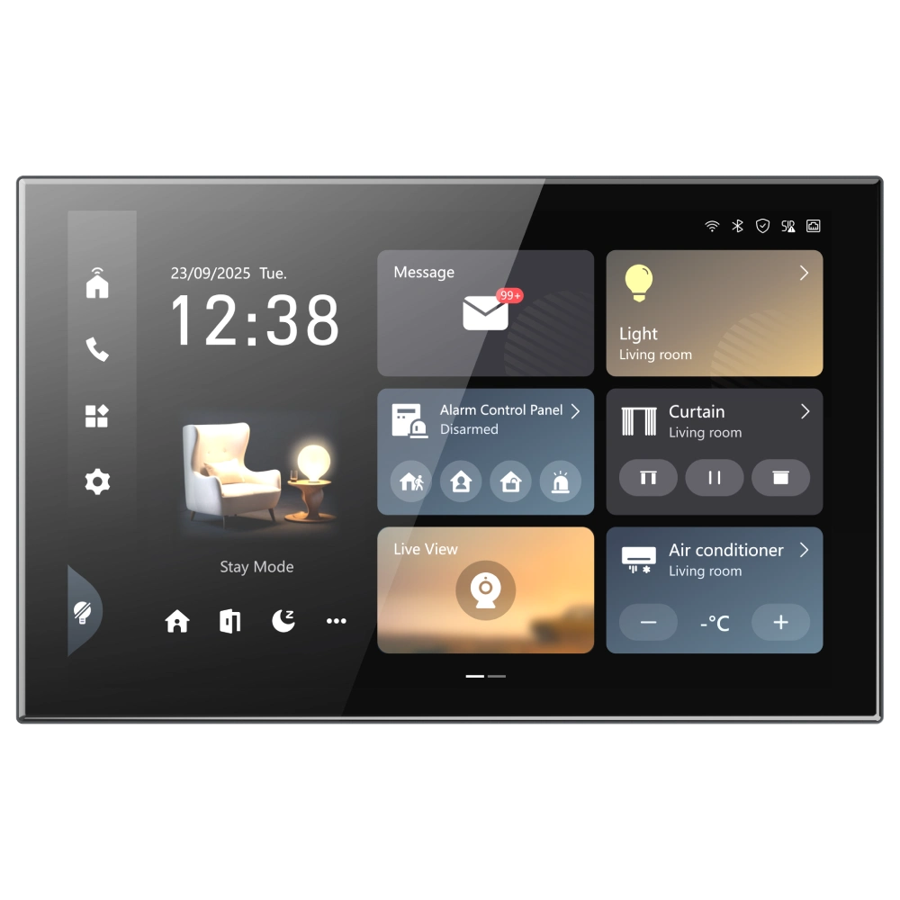 Панель керування розумним будинком Hikvision DS-KC9570-WTE1/S з Wi-Fi
