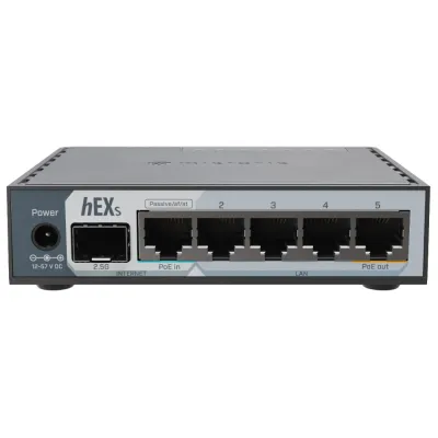 Маршрутизатор MikroTik hEX S (2025) (E60iUGS)