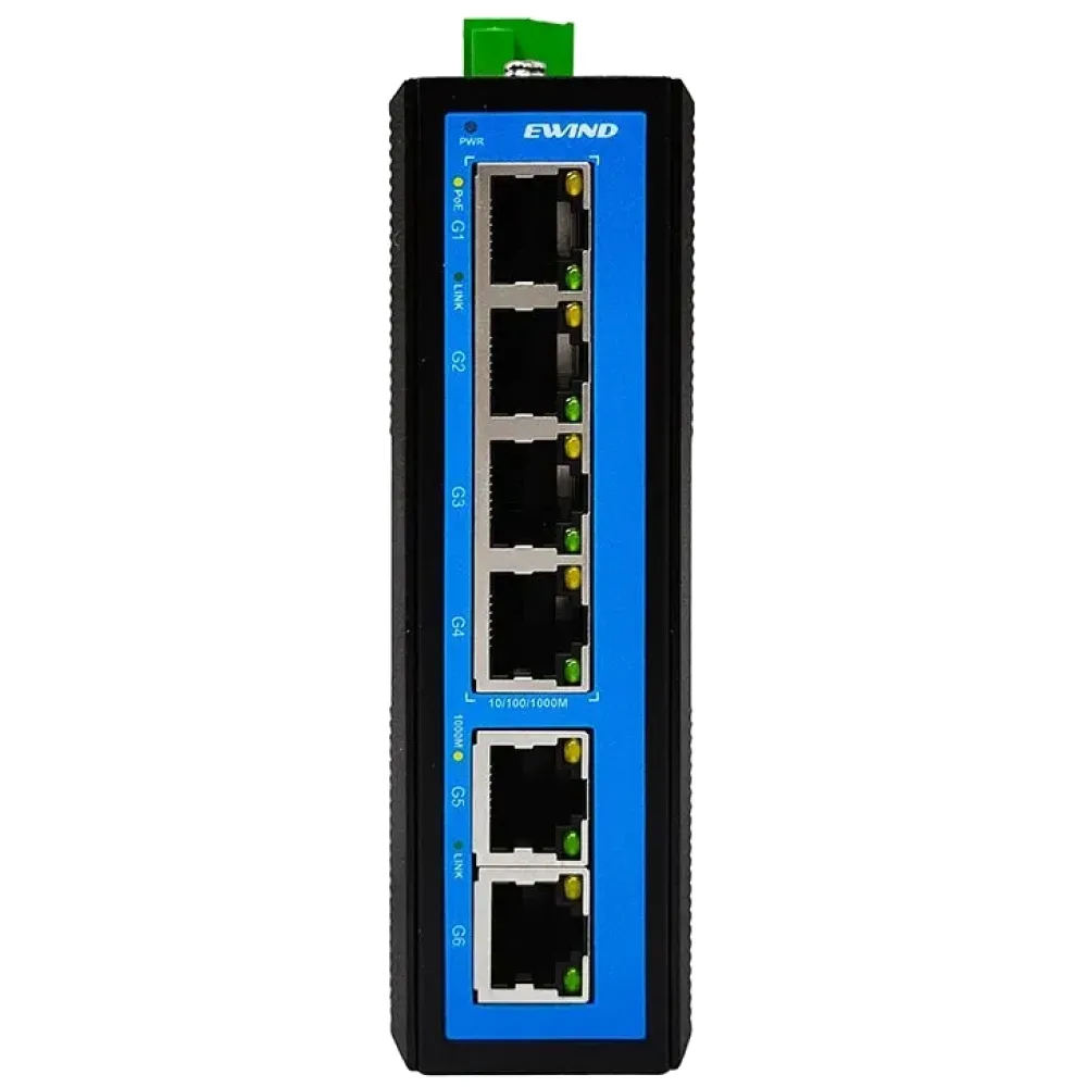 6-портовий комутатор Ewind EW-PIS1806GE некерований