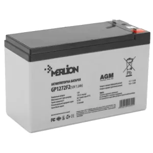 Аккумуляторна батарея MERLION AGM GP1272F2 12V 7.2AH