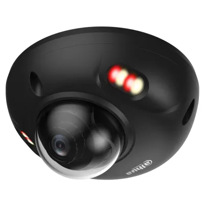 6 Мп IP-відеокамера Dahua DH-IPC-HDBW3649F-AS-IL-Black (2.1мм) з мікрофоном