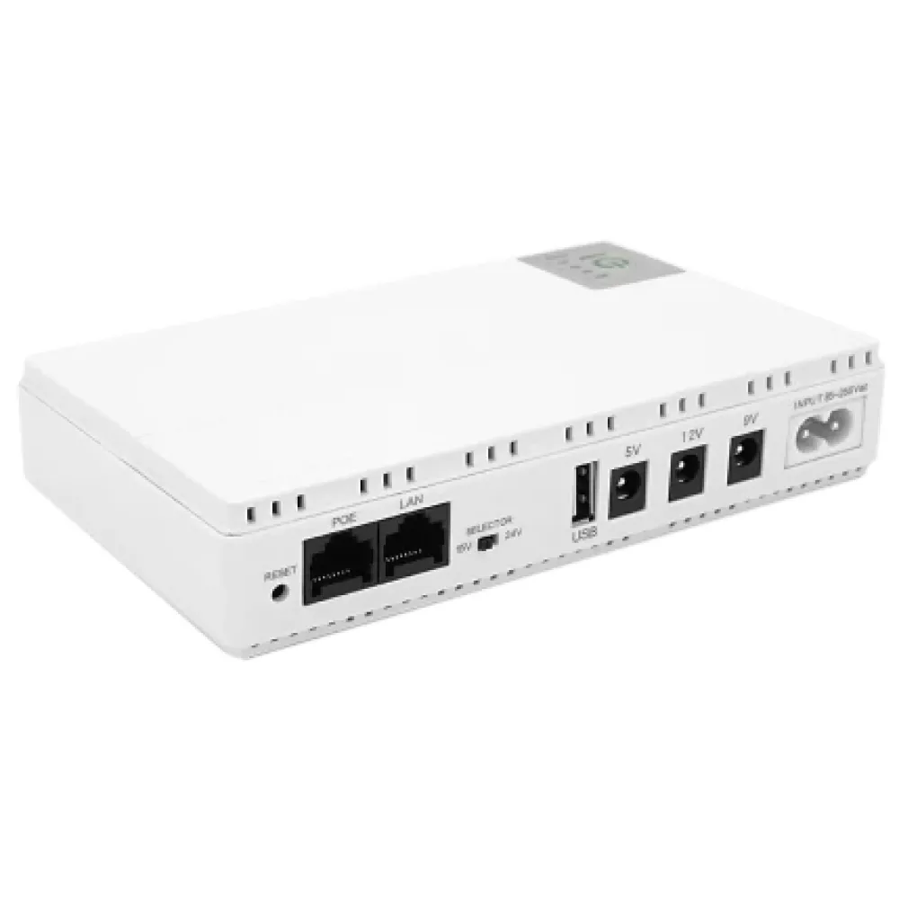 ДБЖ для роутерів/комутаторів MERLION ML-DC1018P-W 18 Вт
