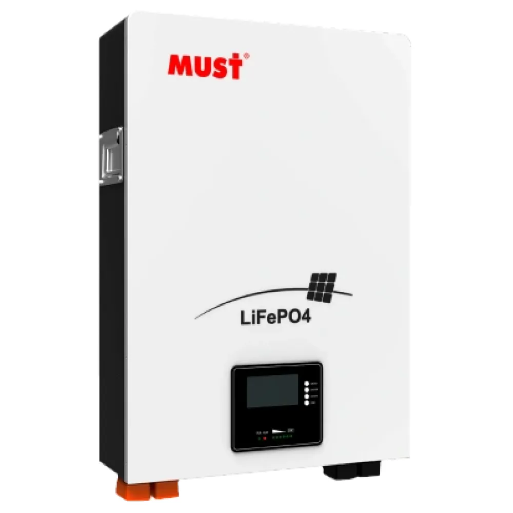 Литиевая аккумуляторная батарея Must LiFePO4 25.6 В / 100 А•ч