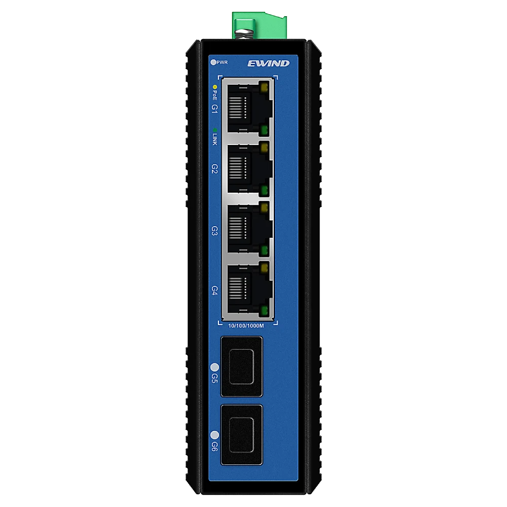 6-портовый коммутатор Ewind EW-PIS1806-4GE неуправляемый