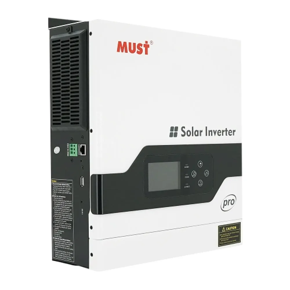Гибридный инвертор MUST PV18-2012PRO 2000Вт 12В 80A однофазный чистая синусоида