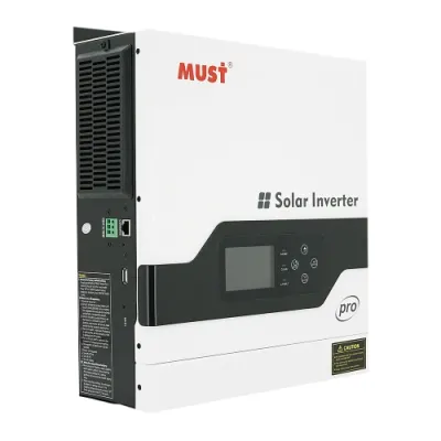 Гибридный инвертор MUST PV18-2012PRO 2000Вт 12В 80A однофазный чистая синусоида