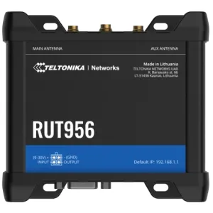 Промышленный сотовый маршрутизатор Teltonika RUT956 с 4G LTE, Wi-Fi, RS-232, RS-485