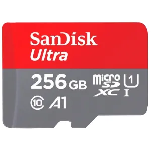 Карта памяти SanDisk 256GB class 10 UHS-I Ultra (SDSQUAC-256G-GN6MN)