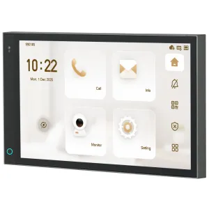 Wi-Fi IP-відеодомофон Dahua DHI-VTH5721A-WP-F, врізний монтаж