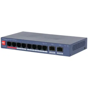 10-портовый PoE-коммутатор Dahua DH-CS4210-8GT-110 управляемый
