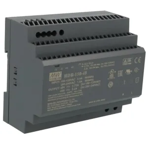 Блок живлення MeanWell HDR-150-48 48B 3.2А (для монтажу на DIN рейку)