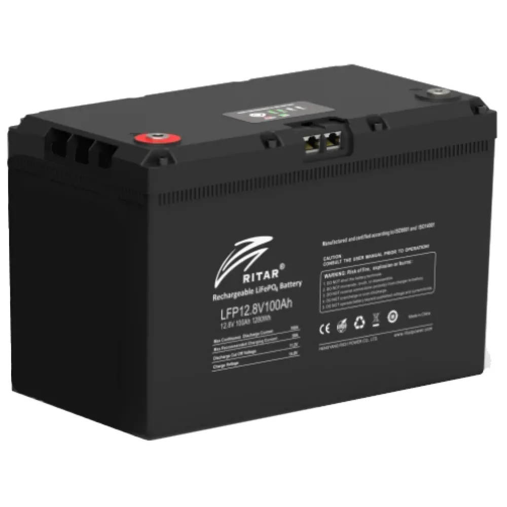 Акумуляторна батарея Ritar LFP12.8V100AH G3 з системою підігріву та bluetooth