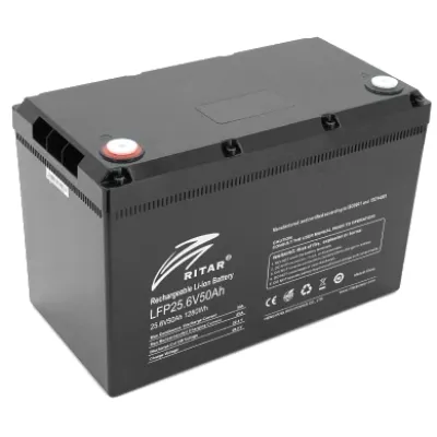 Батарея с bluetooth Ritar LFP25.6V50AH G1