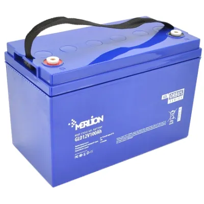 Свинцево-кислотна акумуляторна батарея MERLION ORBUS GLO12V100Ah