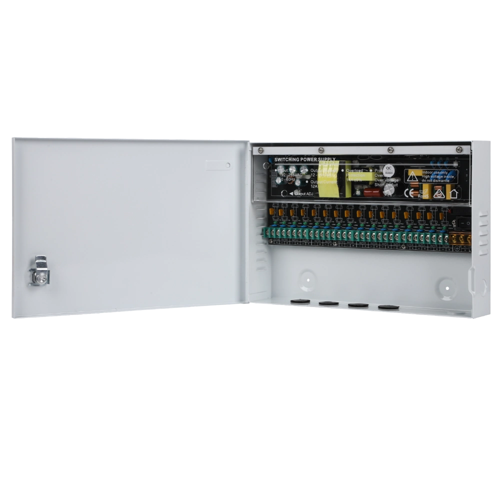 Блок живлення VIA Energy PS-1216/16CH(M) 12V/16A 16 каналів