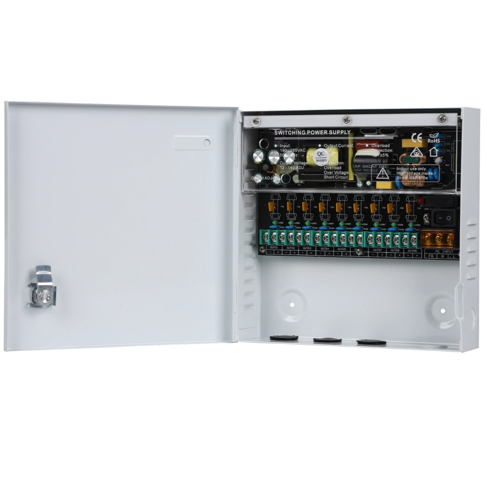 Блок живлення VIA Energy PS-1210/9CH(M) 12V/10A 9 каналів