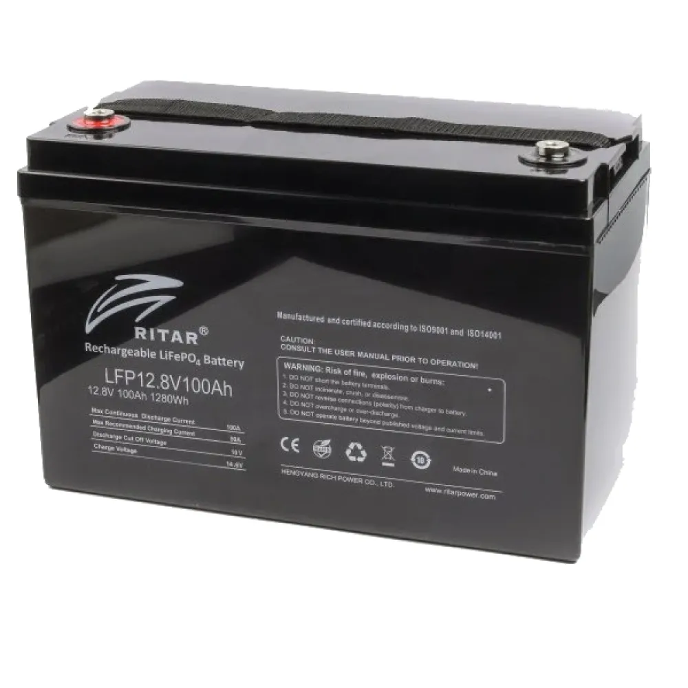 Акумуляторна батарея з bluetooth Ritar LFP12.8V100AH