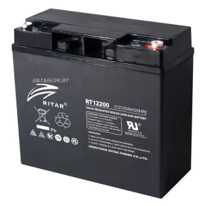 Акумуляторна батарея Ritar RT12200 (12 В / 20 А·год)