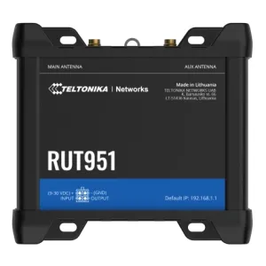 Промышленный сотовый маршрутизатор Teltonika RUT951 с 4G LTE, Wi-Fi