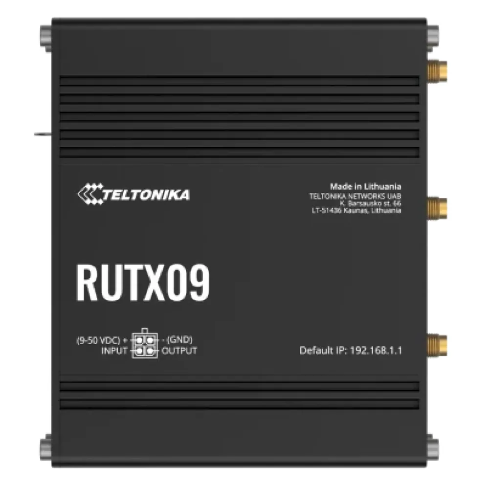 Промышленный сотовый маршрутизатор Teltonika RUTX09 IoT c 4G LTE, Wi-Fi