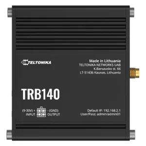 Промисловий стільниковий маршрутизатор Teltonika TRB140 з 4G LTE