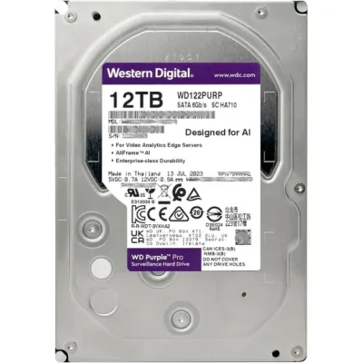 Жорсткий диск Western Digital WD122PURP 12 Тб внутрішній