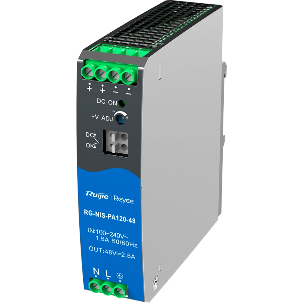 Блок питания Ruijie RG-NIS-PA120-48 AC/DC 120 Вт на DIN-рейке