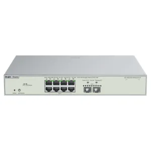 8-портовый PoE коммутатор Ruijie RG-NBS5300-8MG2XS-UP гигабитный управляемый