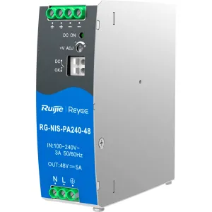 Источник питания AC/DC 240 Вт Ruijie RG-NIS-PA240-48 на DIN-рейку
