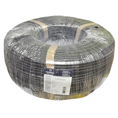 Кабель вита пара ЗЗЦМ FTP Cat.5e F/UTP PE 4х2х24 AWG + S. M. трос (к) бух 305 м