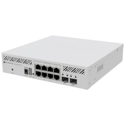 8-портовий комутатор Mikrotik CRS310-8G+2S+IN керований