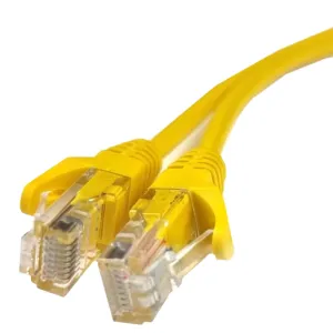 Патч-корд жовтий 0.5 м RITAR UTP CAT5e RJ45
