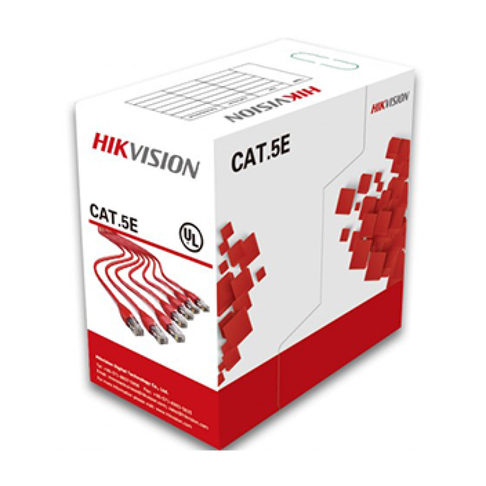 Вита пара Hikvision 24AWG UTP CAT 5E DS-1LN5E-S