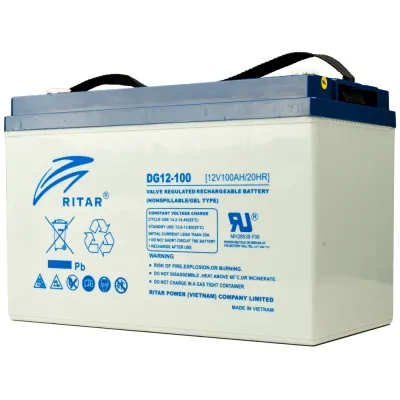 Аккумуляторная батарея Ritar DG12-100 гелевая