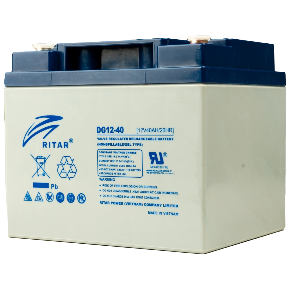 Аккумуляторная батарея Ritar DG12-40 гелевая
