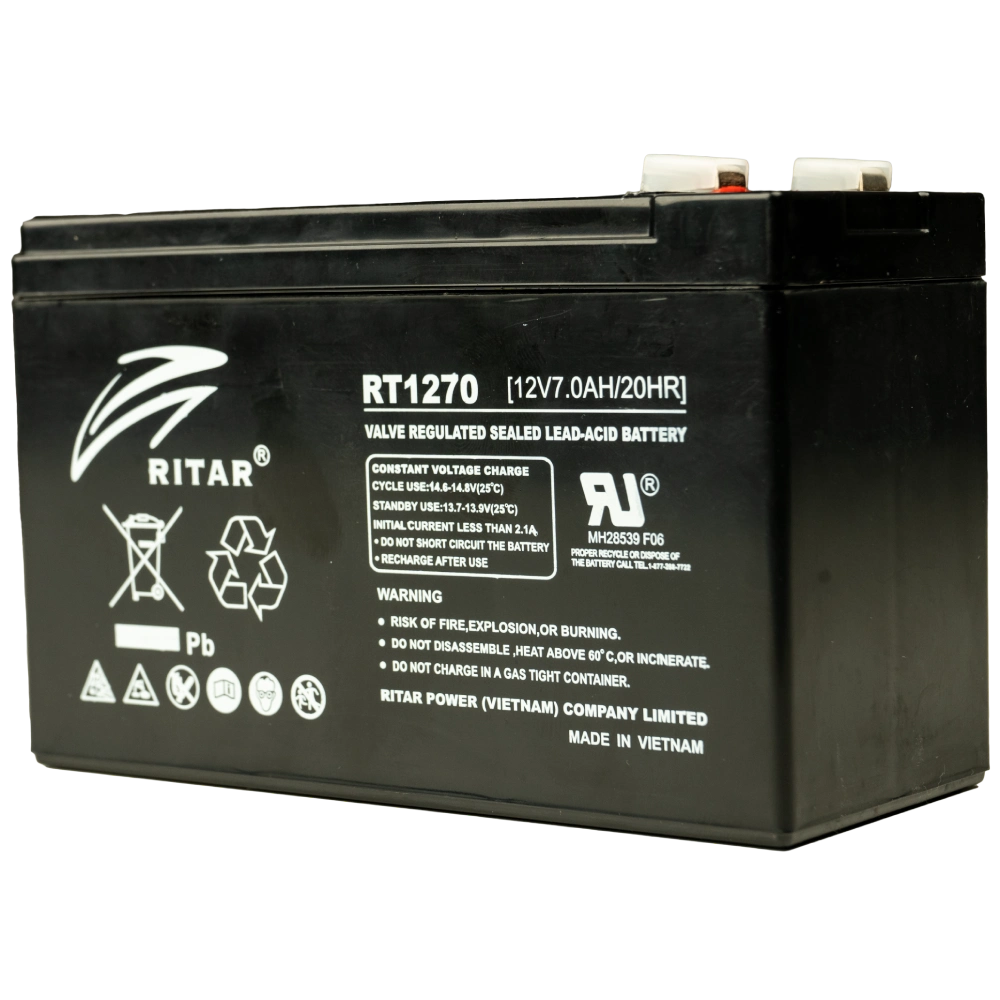 Акумуляторна батарея Ritar RT1270 свинцево-кислотна