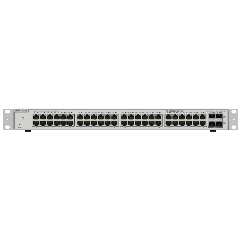 48-портовый коммутатор Ruijie Reyee RG-NBS3200-48GT4XS L2 гигабитный L2 управляемый