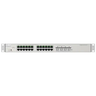 24-портовий PoE комутатор Ruijie Reyee RG-NBS5200-24GT4XS-P гігабітний L2+ керований
