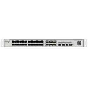 24-портовый коммутатор Ruijie Reyee RG-NBS5200-24SFP/8GT4XS гигабитный L2+ управляемый