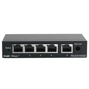5-портовый гигабитный коммутатор Ruijie Reyee RG-ES105GD неуправляемый